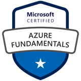 Microsoft Certified: Azure Fundamentals badge